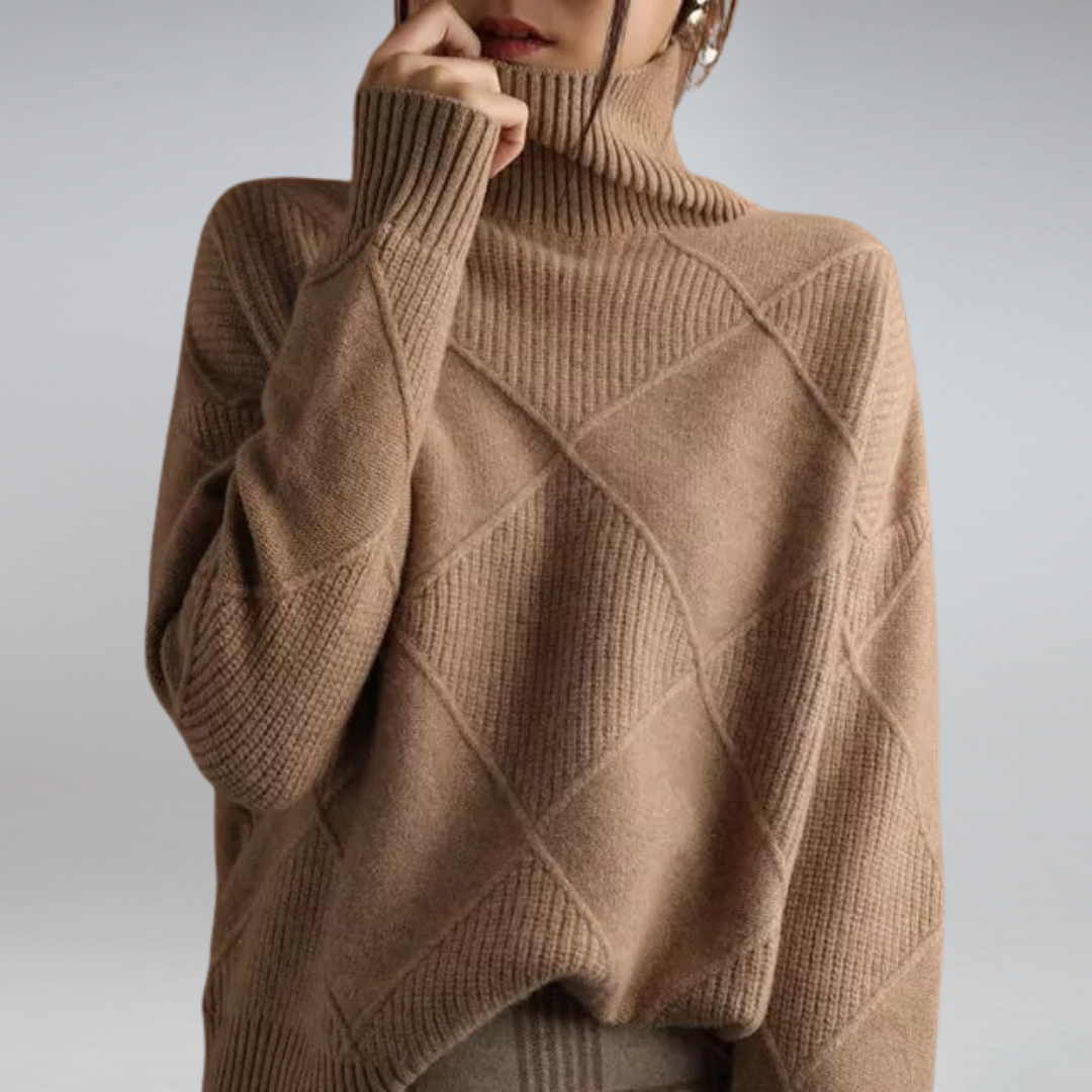 Darcy - Couture Turtleneck Sweater