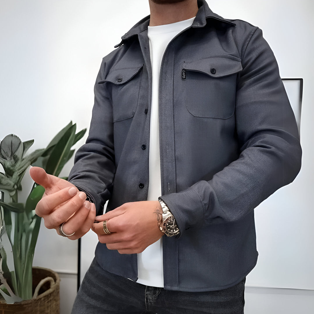 LUCA™ Shirt Jacket – Effortless Style & Everyday Comfort