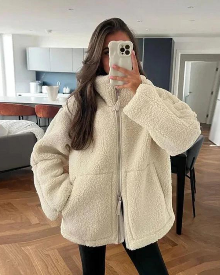 EMMA | Comfy Teddy Winter Jacket