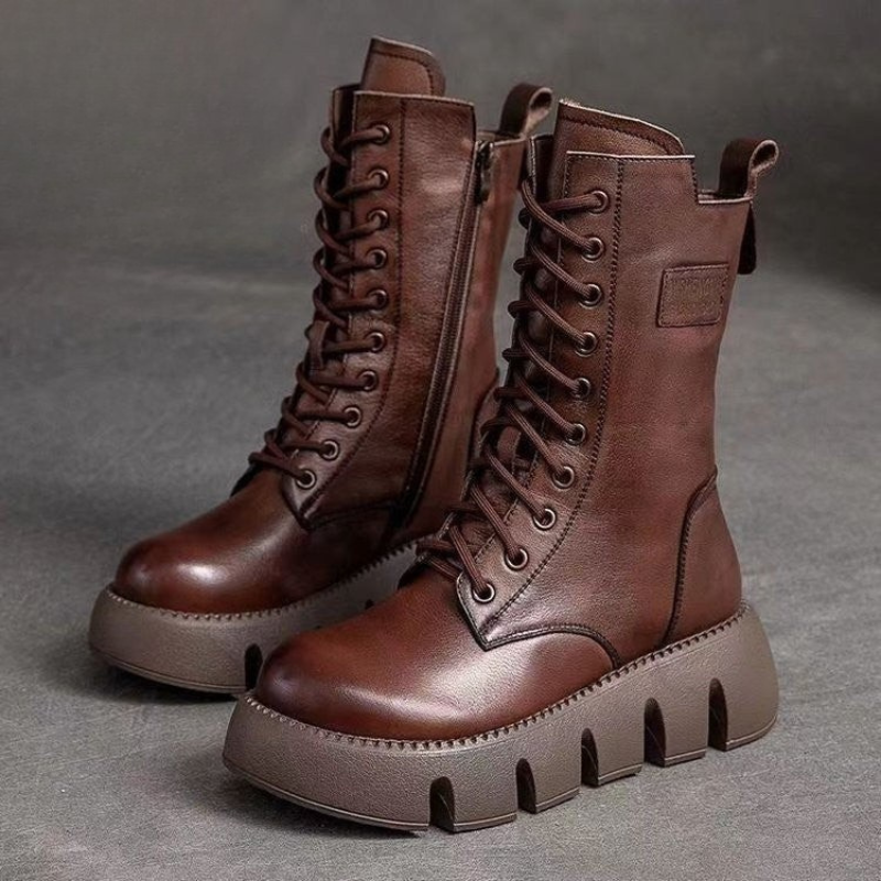 Hudson – Rugged Lace-Up Boots