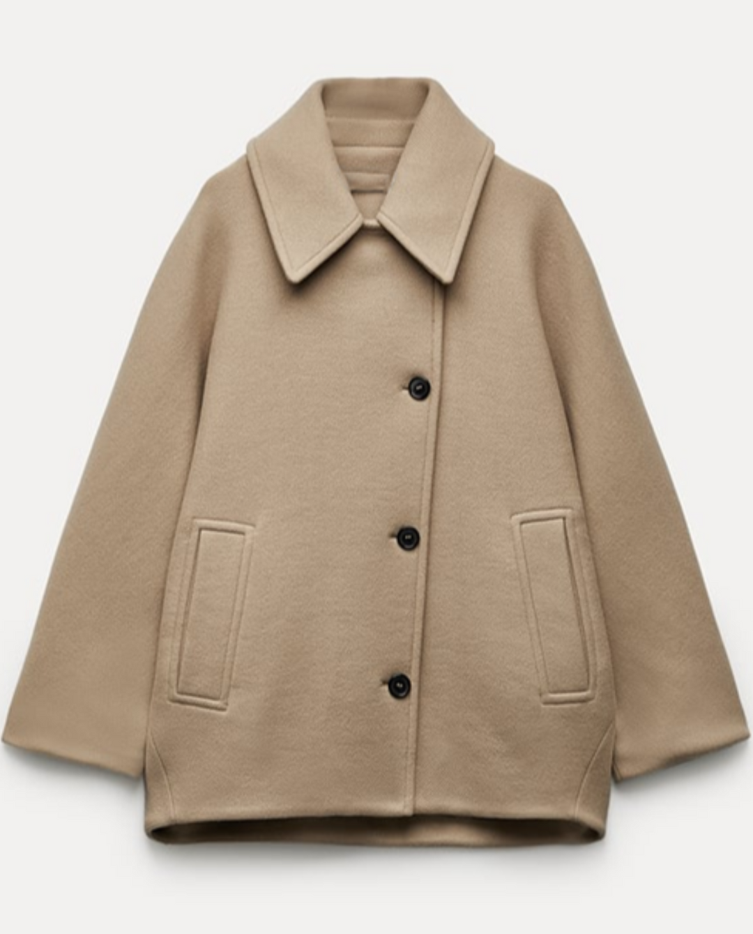 The Camilla Classic Wool-Blend Coat