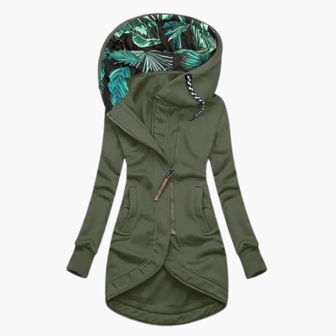 Veronica – Asymmetrical Zip Hoodie