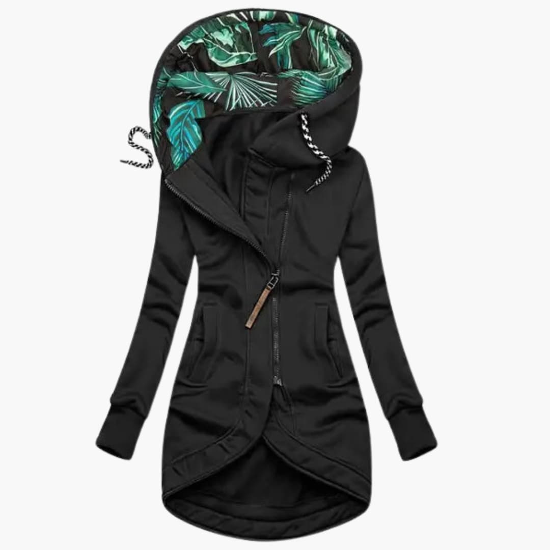 Veronica – Asymmetrical Zip Hoodie