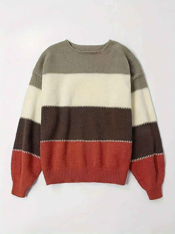 Livia - Color Block Sweater