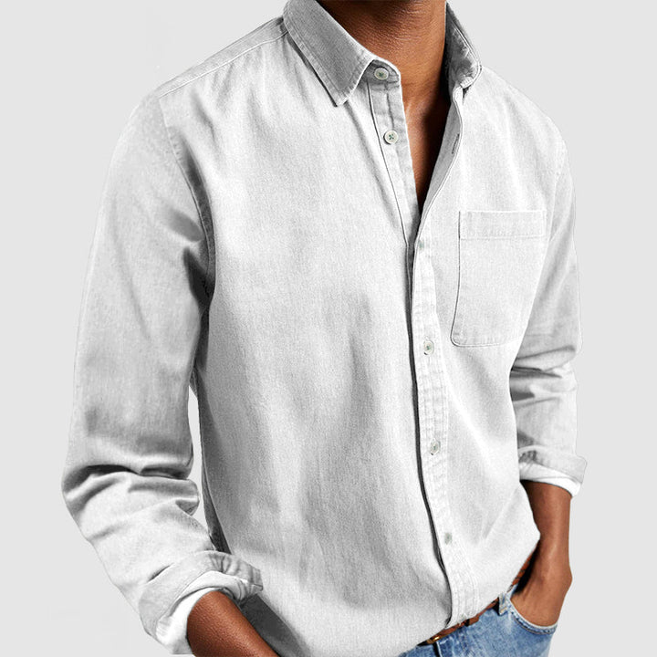 Gentleman's Casual Cotton Shirt