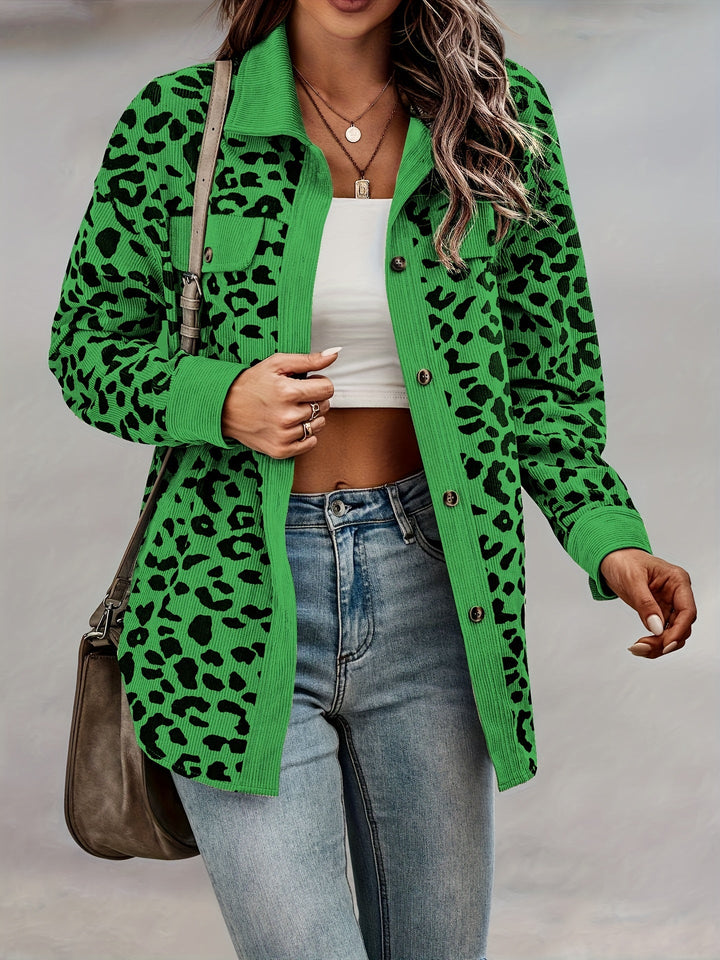 Zara - Leopard Print Shacket Jacket