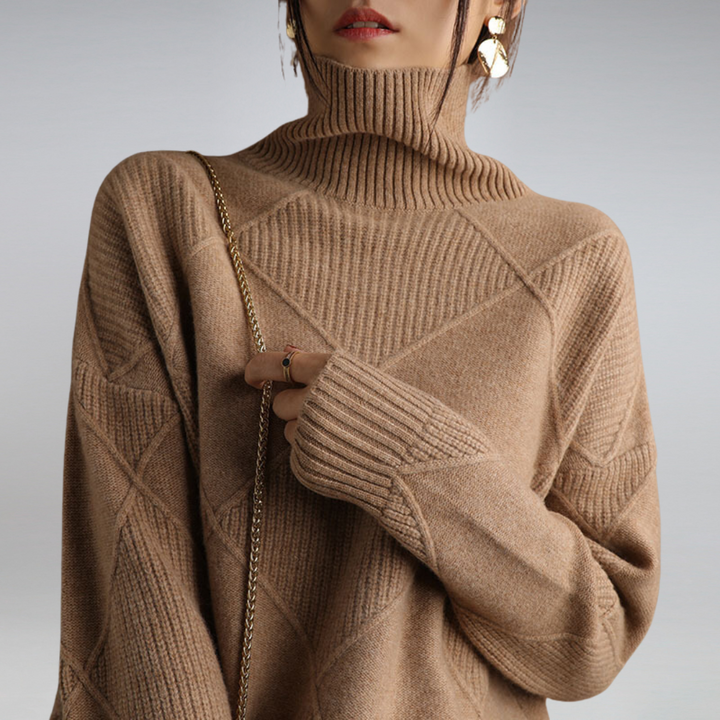 Darcy - Couture Turtleneck Sweater