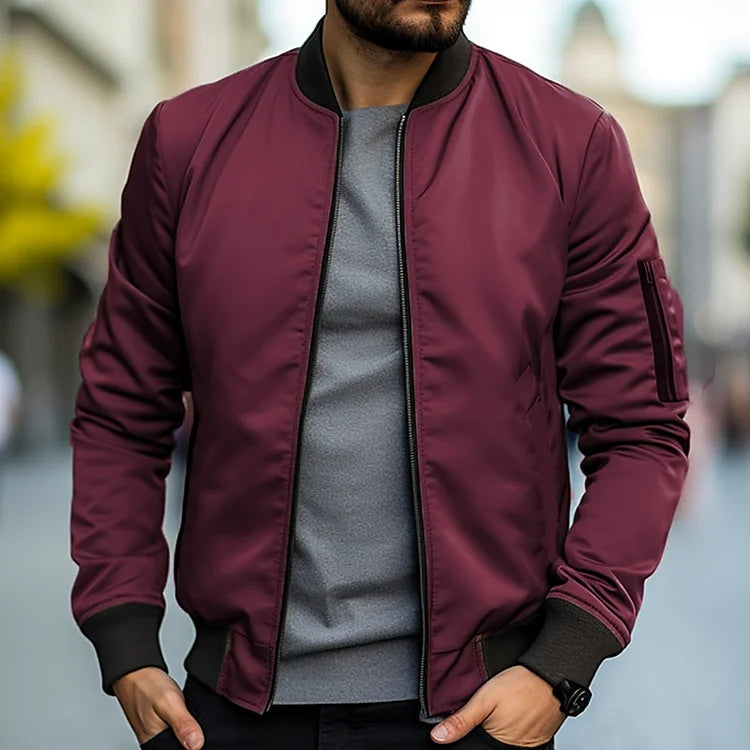 Leonard – Classic Bomber Jacket