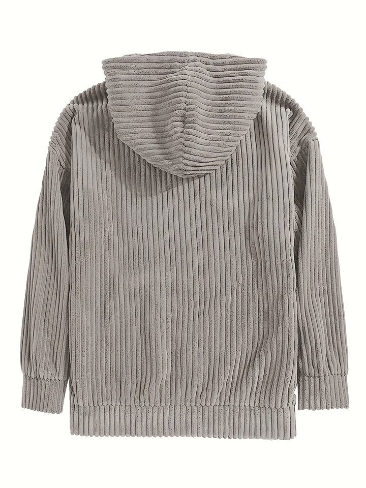 Karl – Textured Oversized Hoodie