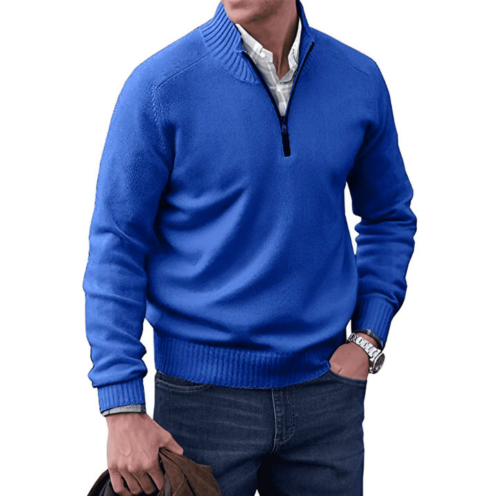 Noah - Elegant Zippered Sweater