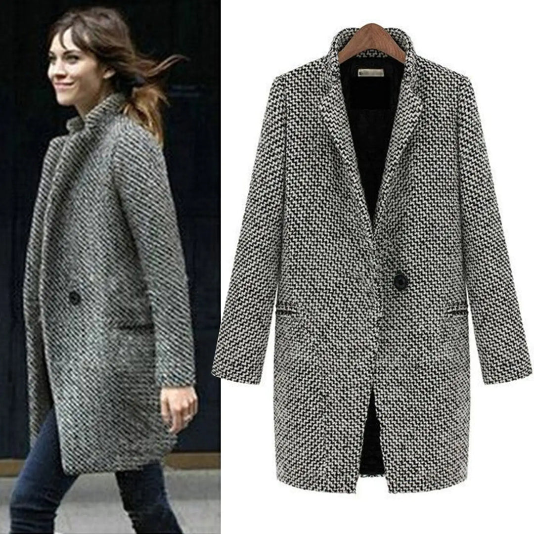 Inaya – Long Jacket Wool Coat