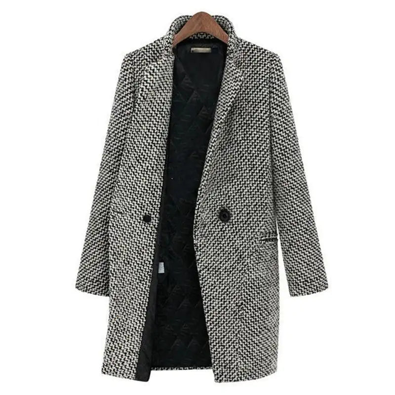 Inaya – Long Jacket Wool Coat