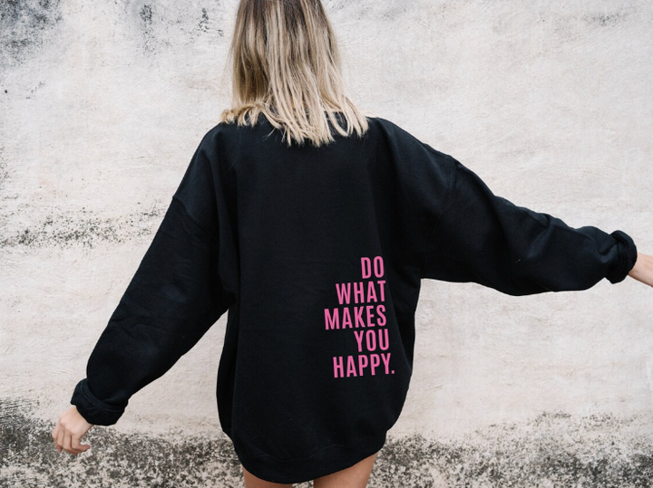 Nancy – Oversized Slogan Hoodie