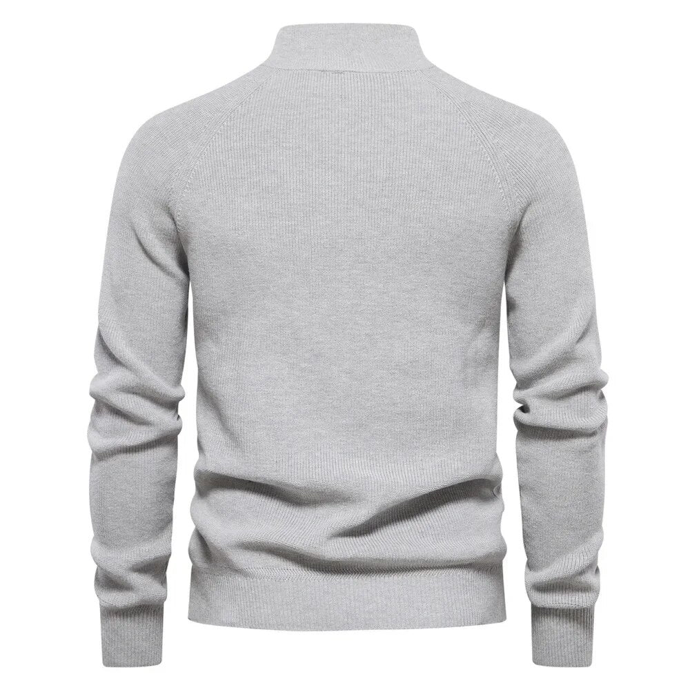 Aiden - Quarter Zip Neck Sweater