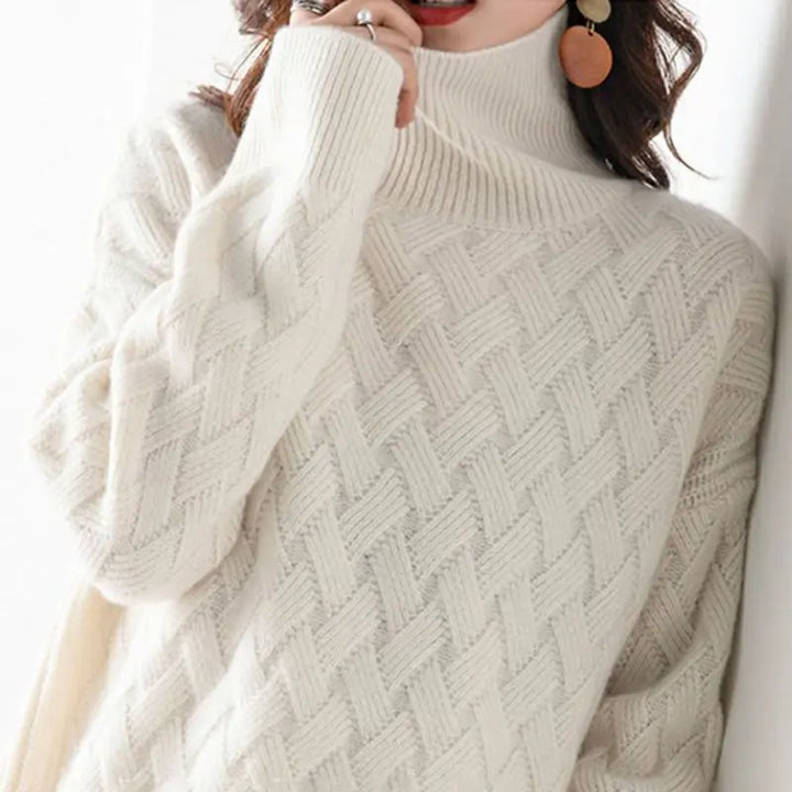 Cherry - Autumn Turtleneck Sweater