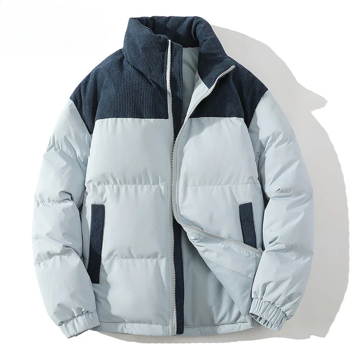 Aaliyah – Quilted Puffer Jacket with Corded Accents