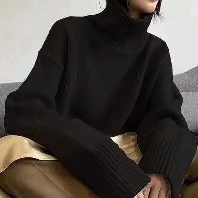 Zoey - Oversized Turtleneck Sweater