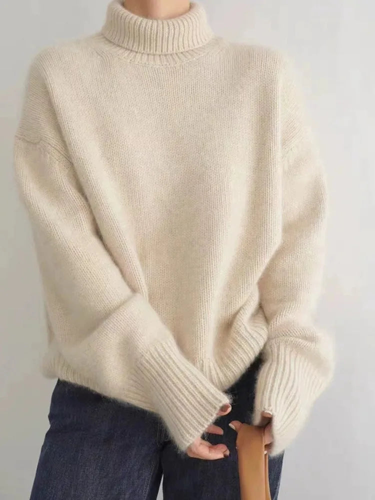 Zoey - Oversized Turtleneck Sweater