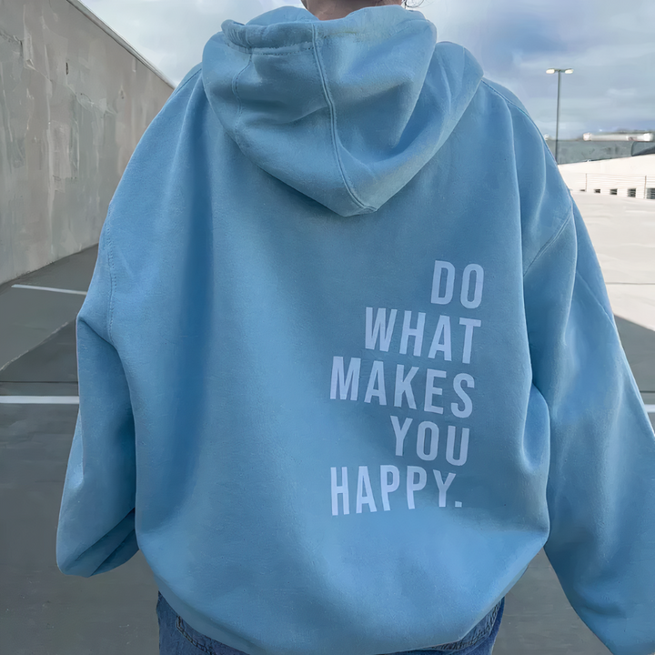 Nancy – Oversized Slogan Hoodie