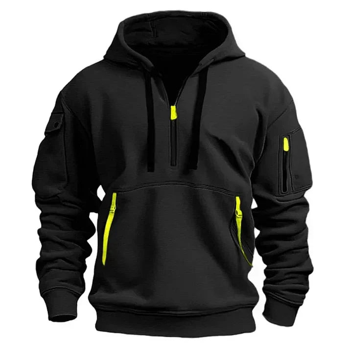 JAMES | Active Half Zip Men's Hoodie