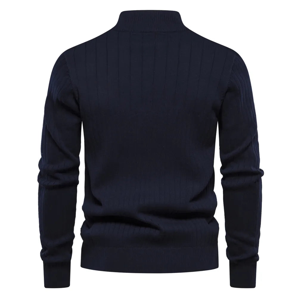 Aiden - Quarter Zip Neck Sweater