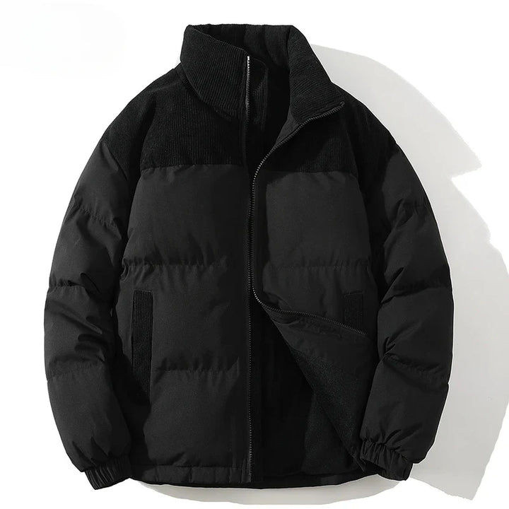 Aaliyah – Quilted Puffer Jacket with Corded Accents