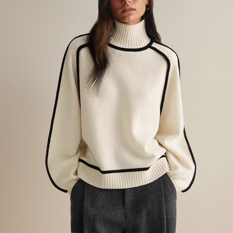 Mirabella - Couture Turtleneck Sweater