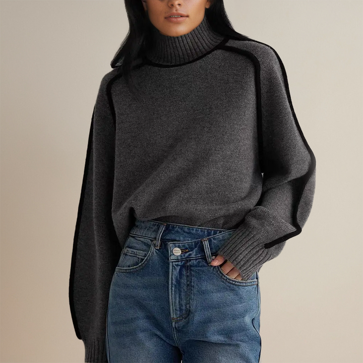 Mirabella - Couture Turtleneck Sweater