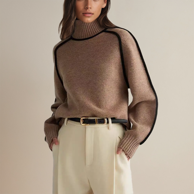 Mirabella - Couture Turtleneck Sweater