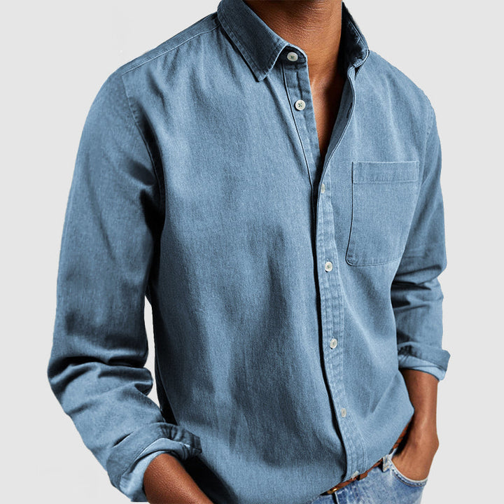 Gentleman's Casual Cotton Shirt