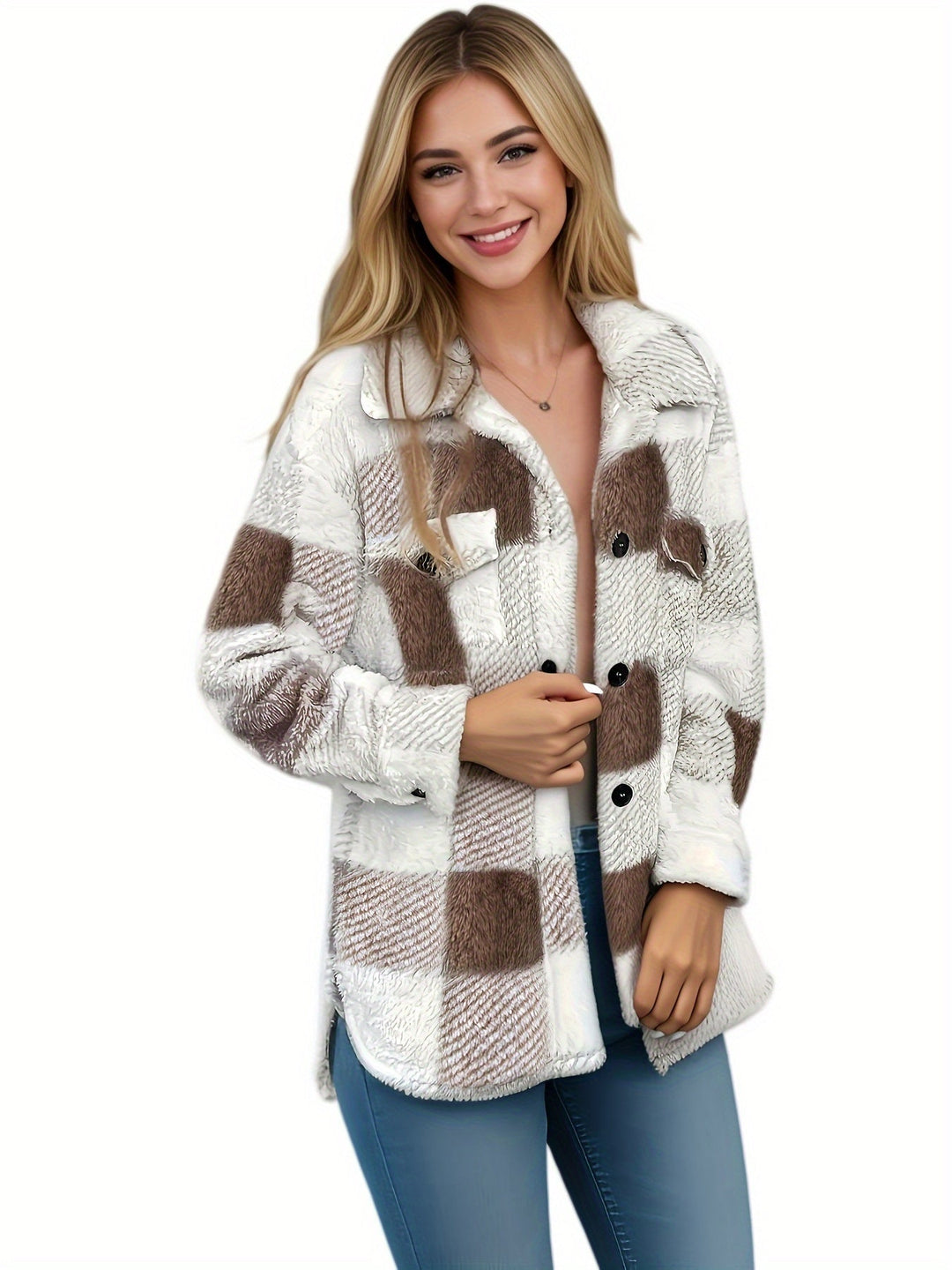 Rosie - Blush Cozy Jacket