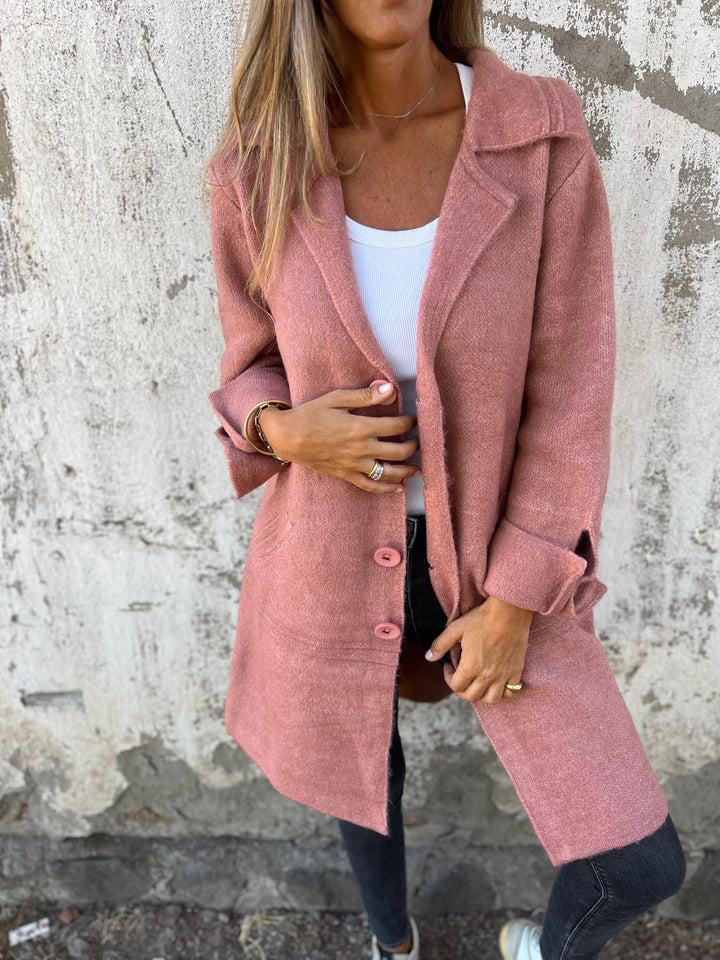 Anna – Casual Single-Breasted Coat