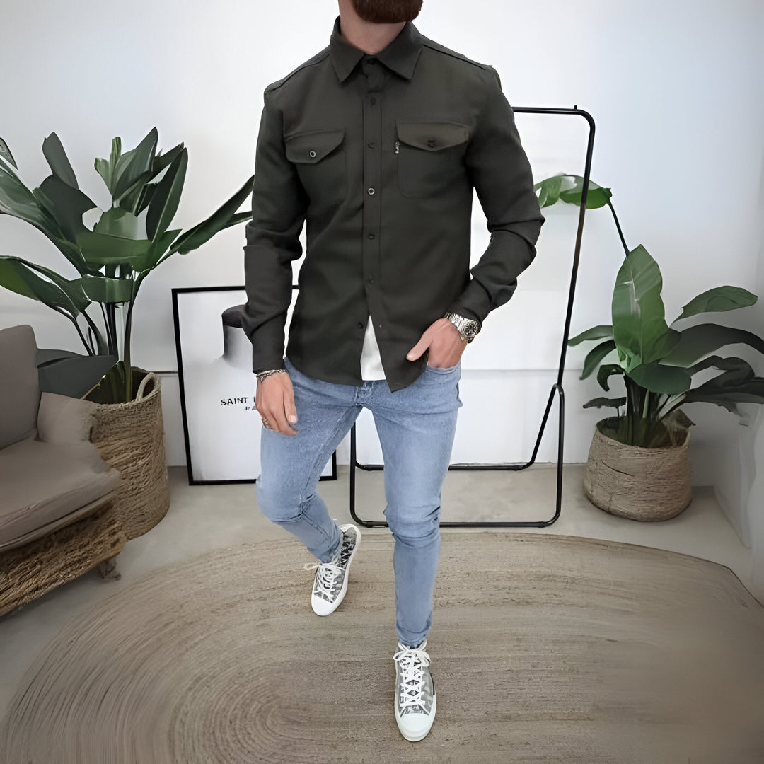 LUCA™ Shirt Jacket – Effortless Style & Everyday Comfort