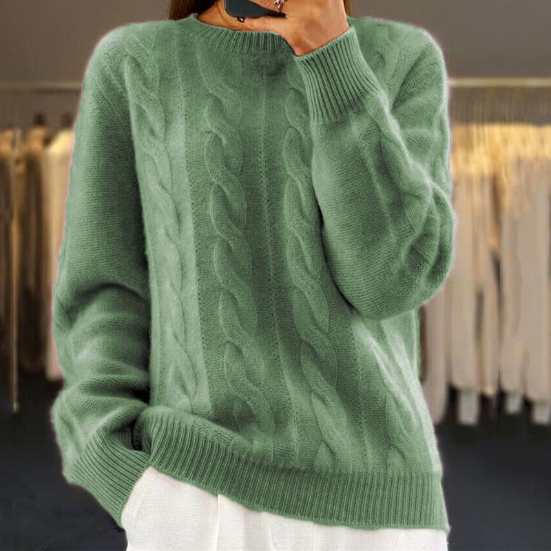 Angelika - Classic Warm Knit Sweater