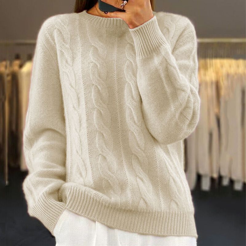 Angelika - Classic Warm Knit Sweater