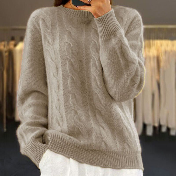 Angelika - Classic Warm Knit Sweater